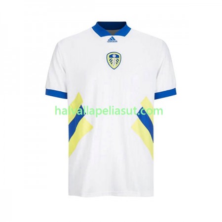 Jalkapallo Pelipaidat/Peliasut Leeds United Icon Retro Kotipaita 2022-2023 Lyhythihainen